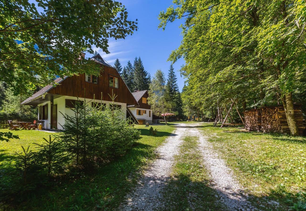 Vila Pocitniska Hisa Radovna Zgornja Radovna Exteriér fotografie